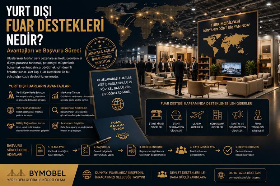 Yurt Dışı Fuar Destekleri Nedir? Avantajları ve Başvuru Süreci
